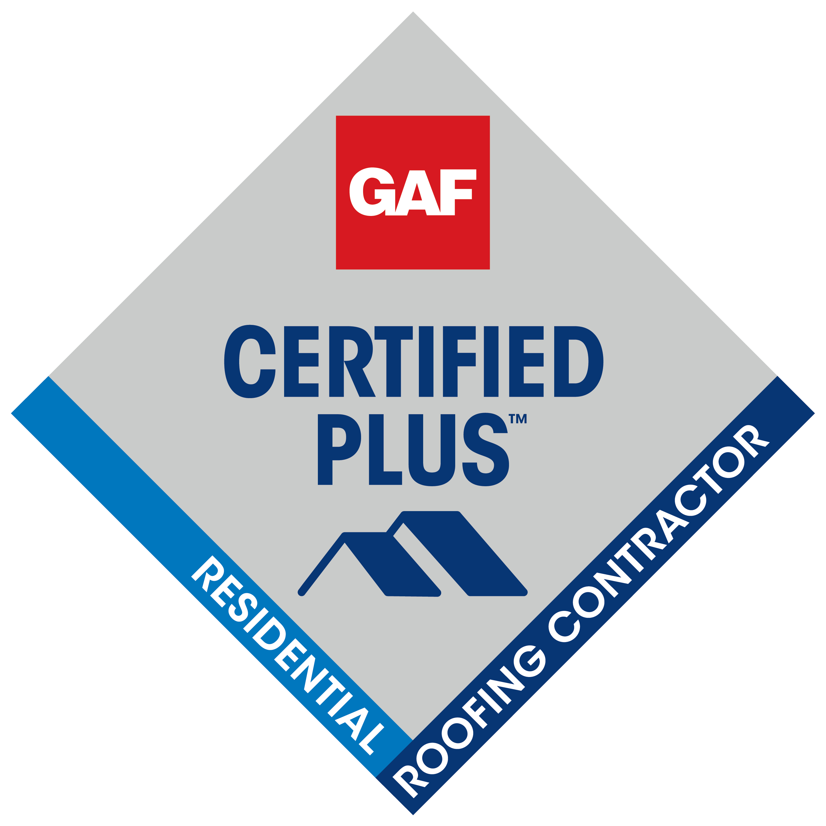 gaf certified plus logo