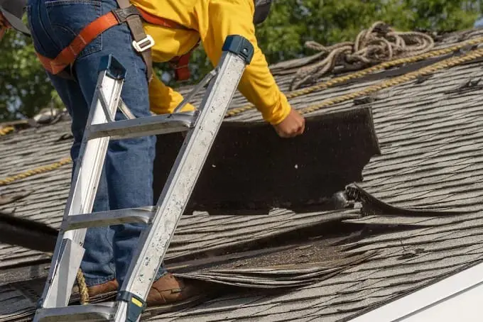Roof replacement for a damaged family home's roof in Colorado Springs, CO.