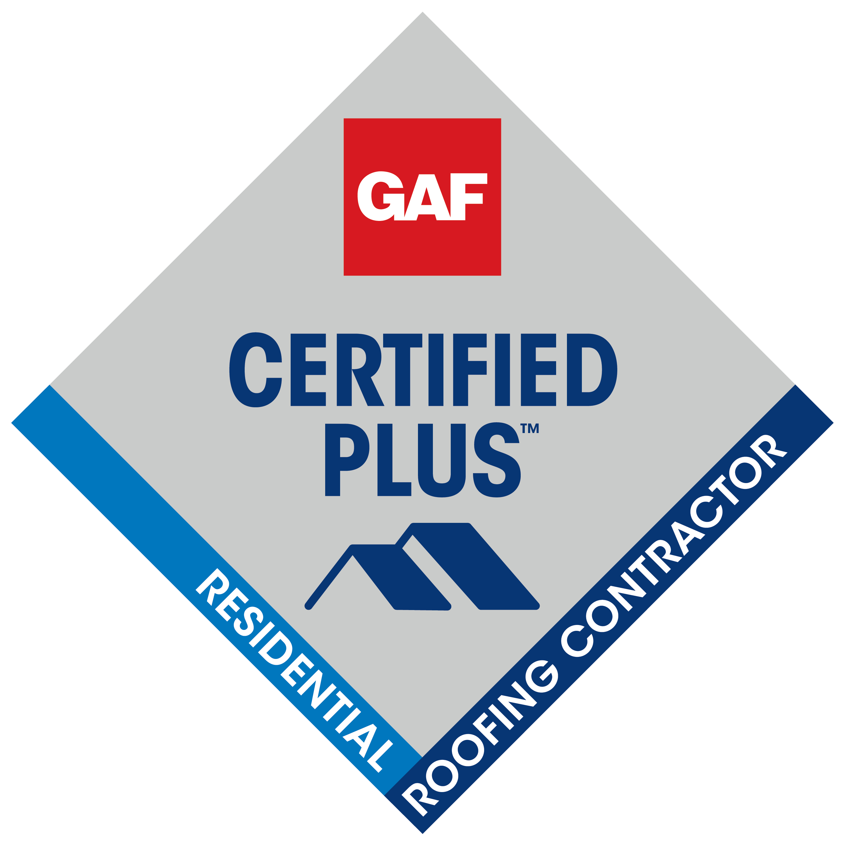 gaf certified plus logo