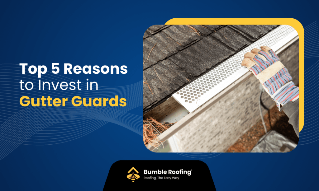 Gutter cleaning removing leaves and debris buildup