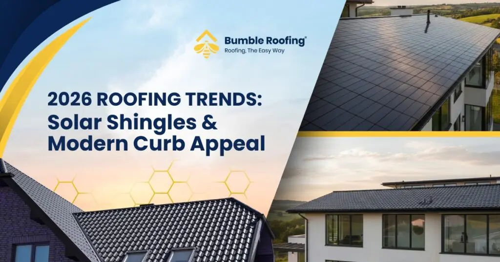 Before and after roof replacement on Los Angeles home