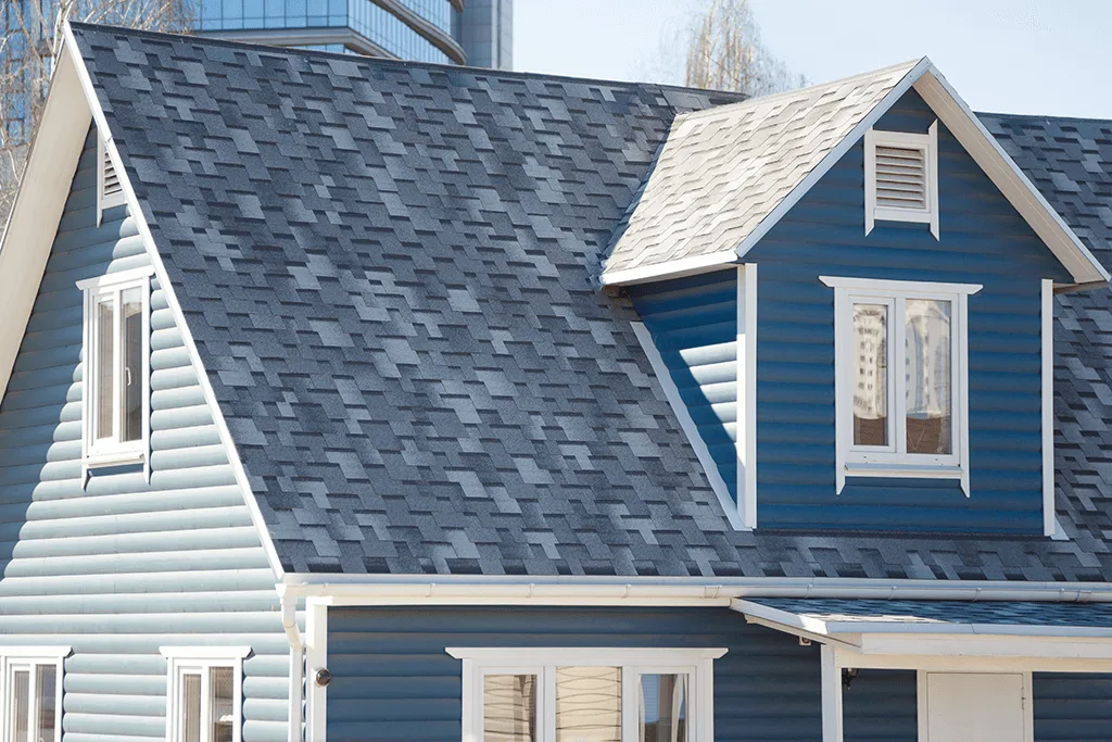 shingled roof