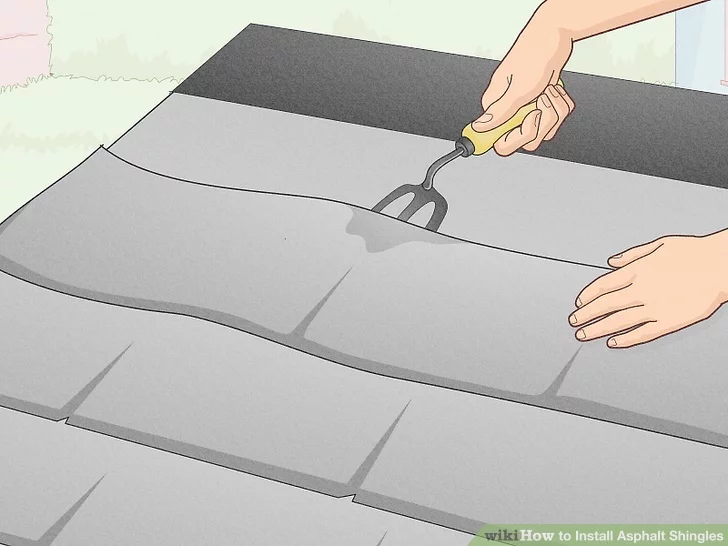 remove the old shingles