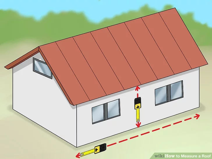 measure a roof