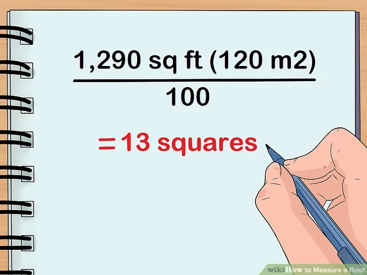 multiply roof for square footage
