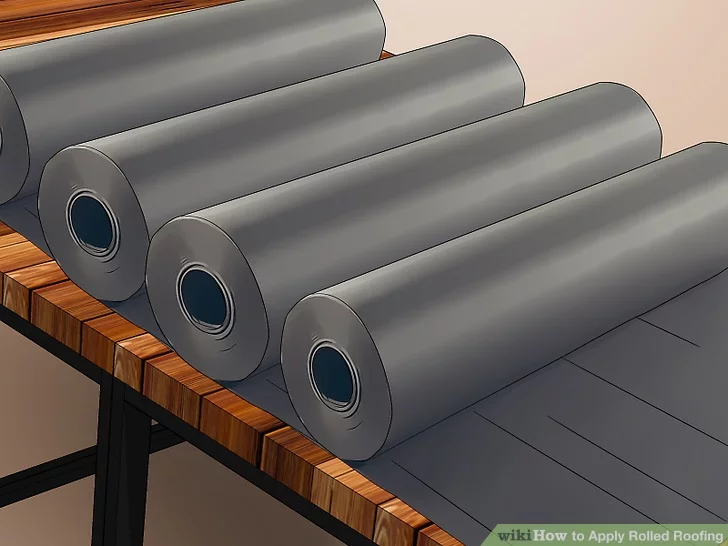 how to apply rolled roofing - measure the roof