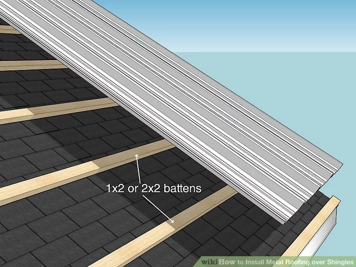 best way to install metal roof