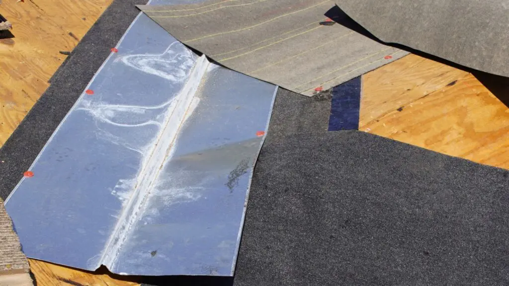Waterproofing with roof valley flashing in Richmond, VA.
