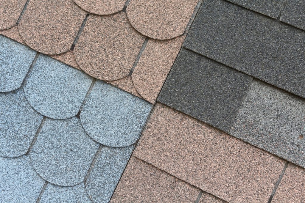 Image of different types of shingles